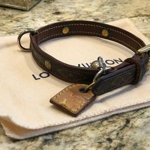 Louis Vuitton Collar for small dog